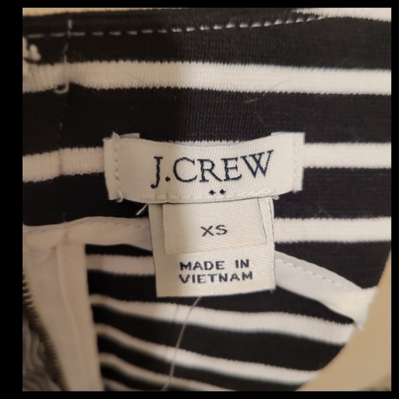 🆕️J. Crew stripe mini dress - Picture 2 of 9